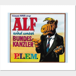 ALF Wird Unser Bundeskanzler Posters and Art